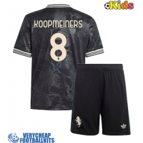 Juventus Teun Koopmeiners #8 Replica Third Minikit 2025-26 Short Sleeve (+ pants)